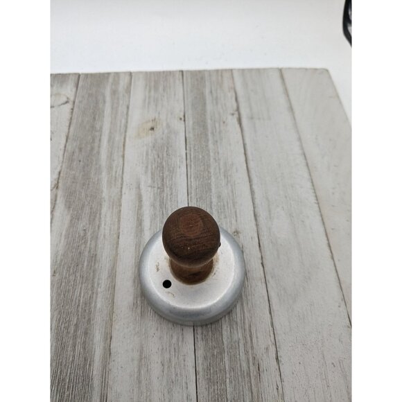Vintage Donut Cutter Biscuit Round Cookie Cutter Wood Handle Removable - Picture 4 of 5